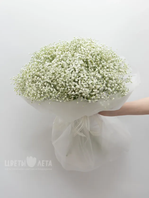 Букет: &laquo;Белая гипсофила&raquo;