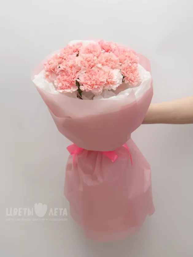 Монобукет: &laquo;Розовые Диантусы&raquo;