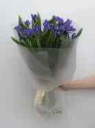 Монобукет: &laquo;Синие Ирисы&raquo;