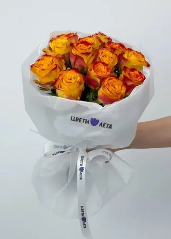 Букет: &laquo;Оранжевое солнце Кении&raquo; от интернет-магазина цветов в 