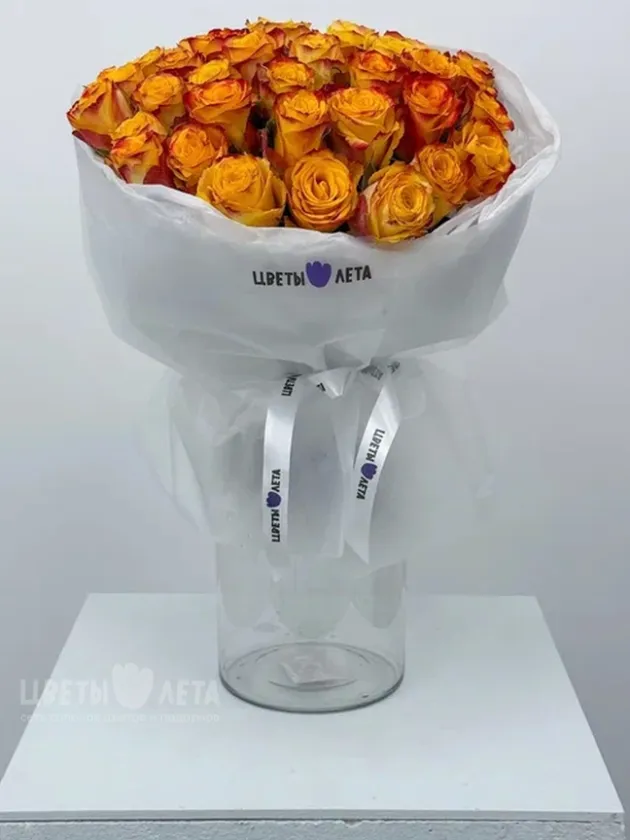 Букет: &laquo;Оранжевое солнце Кении&raquo;