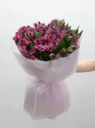 Монобукет: &laquo;Фиолетовая Альстромерия&raquo;