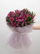 Монобукет: &laquo;Фиолетовая Альстромерия&raquo;