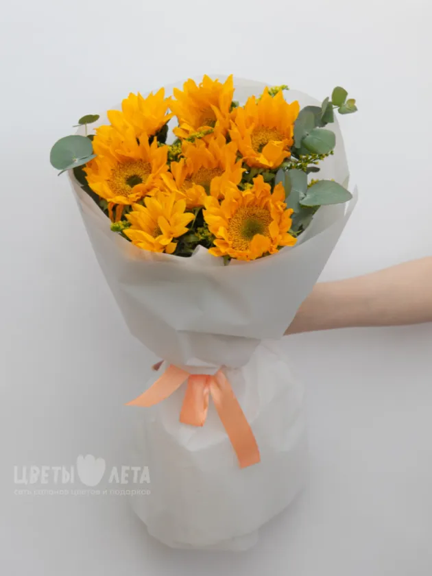 Монобукет: &laquo;Подсолнухи&raquo;