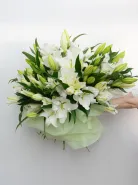 Монобукет из 25 Лилий