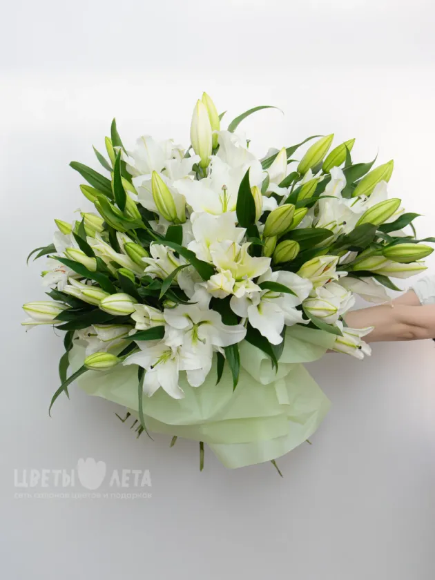 Монобукет из 25 Лилий