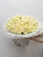 Монобукет из 51 розы &laquo;Мондиаль 60см&raquo;