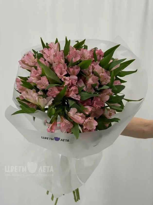 Букет &laquo;Альстромерия: розовая мечта 15&raquo;