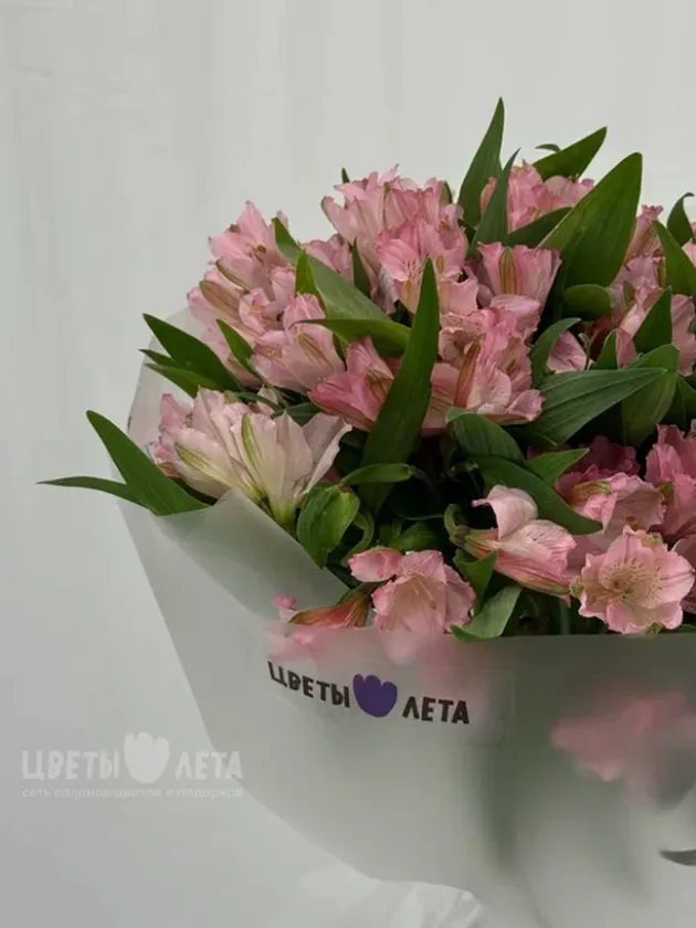 Букет &laquo;Альстромерия: розовая мечта 15&raquo;