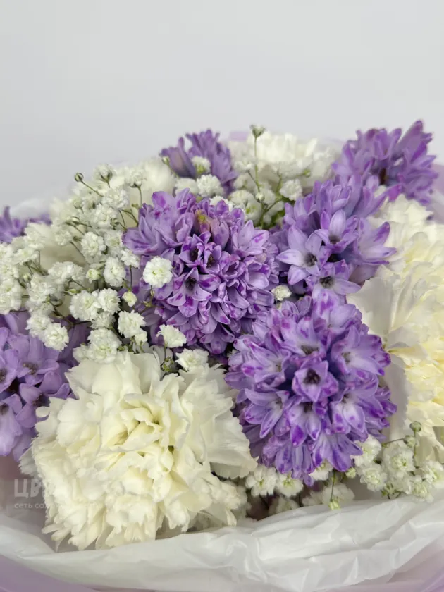 Букет: &laquo;Фиолетовые гиацинты&raquo;
