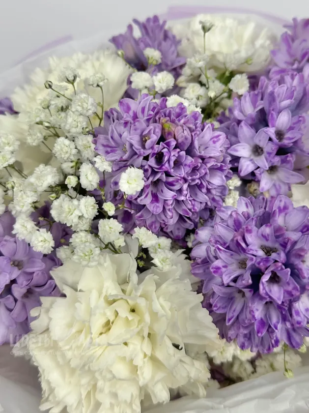 Букет: &laquo;Фиолетовые гиацинты&raquo;
