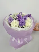 Букет: &laquo;Фиолетовые гиацинты&raquo;