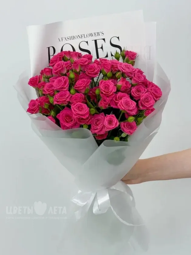 Букет:  &laquo;Розовый неон&raquo;