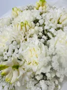 Букет: &laquo;Белые Гиацинты&raquo;