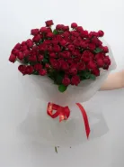Букет: &laquo;Красная Кустовая Роза&raquo;