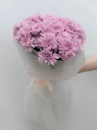 Букет: &laquo;Розовая Хризантема Балтика&raquo;