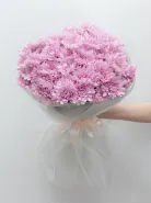 Букет: &laquo;Розовая Хризантема Балтика&raquo;