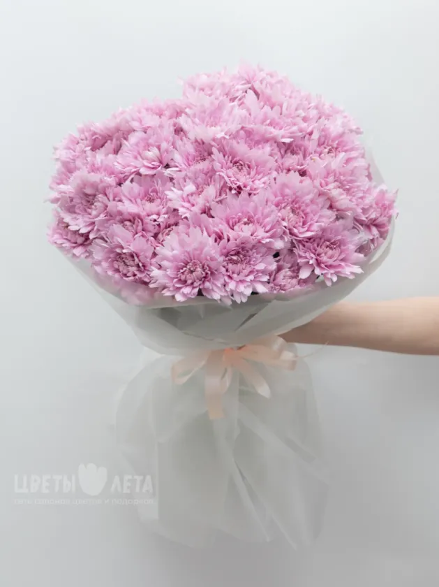 Букет: &laquo;Розовая Хризантема Балтика&raquo;