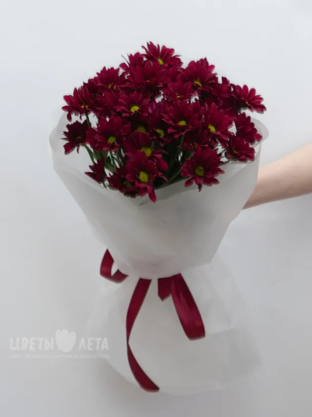 Букет: &laquo;Фиолетовые Хризантемы&raquo;