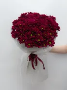 Букет: &laquo;Фиолетовые Хризантемы&raquo;