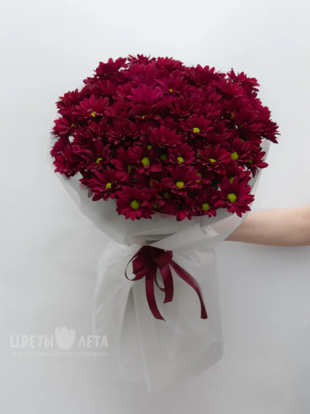 Букет: &laquo;Фиолетовые Хризантемы&raquo;