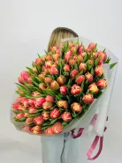 Букет: &laquo;Пионовидный Тюльпан 101&raquo;