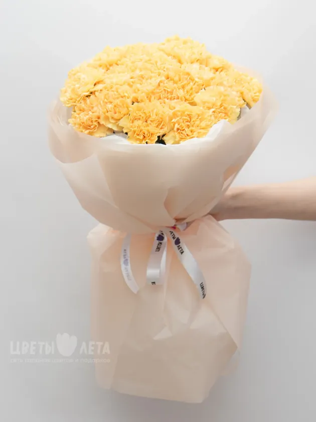 Букет: &laquo;Желтый Диантус&raquo;