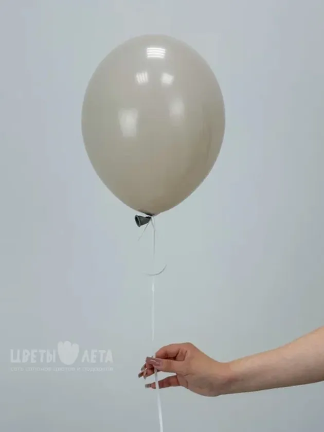 Шар латекс &laquo;Серый&raquo;