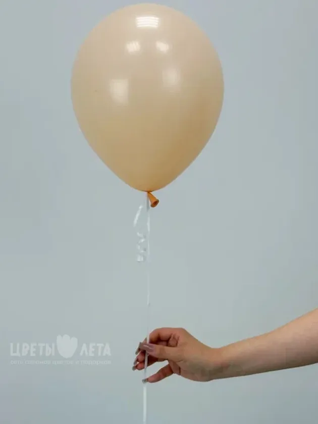 Шар латекс &laquo;Персиковый&raquo;