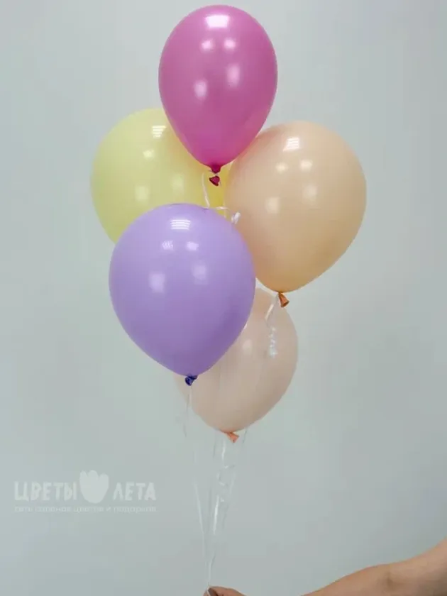 Композиция из латексных шаров &laquo;Цветной взрыв&raquo;
