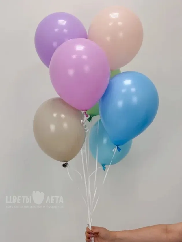 Композиция из латексных шаров &laquo;Радужное настроение&raquo;