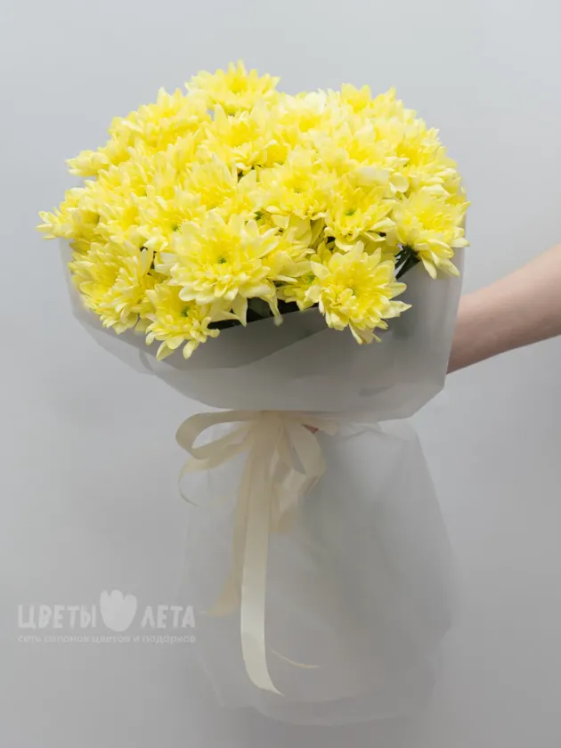 Букет: &laquo;Желтая Хризантема Балтика&raquo;