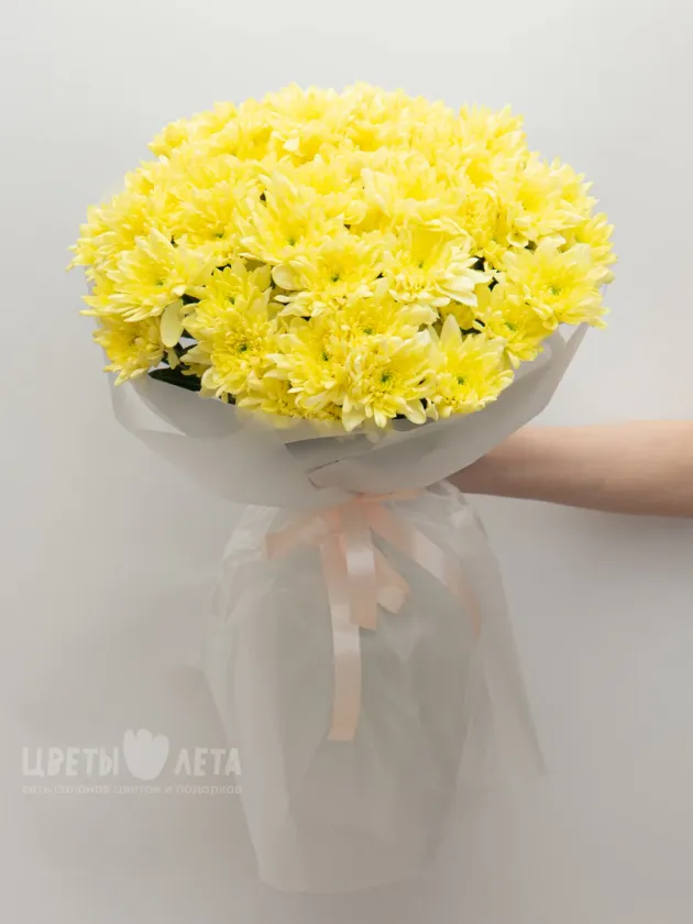 Букет: &laquo;Желтая Хризантема Балтика&raquo;