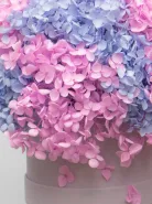 Композиция с Стабилизированной Розовой Гортензией