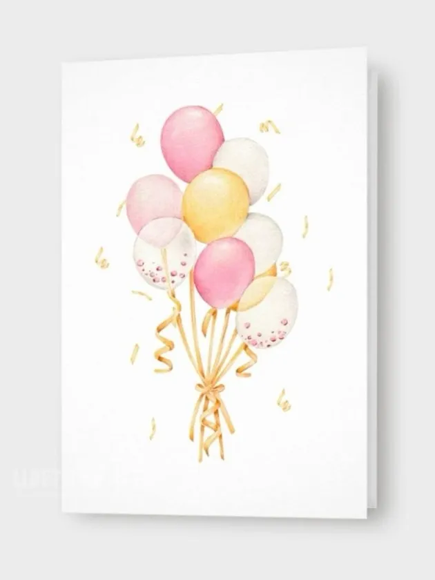 Открытка: &laquo;Шарики&raquo; 