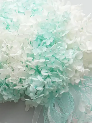 Композиция из Стабилизированной Небесной Гортензии