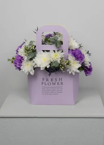 Композиция: &laquo;Аметистовое сияние&raquo; от интернет-магазина цветов в 