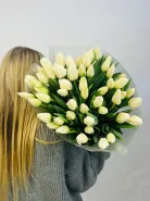 Букет: &laquo;Белые Тюльпаны 51&raquo;