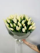 Букет: &laquo;Белые Тюльпаны 51&raquo;