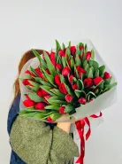 Букет: &laquo;Красный Тюльпан 51&raquo;