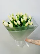 Букет: &laquo;Белые Тюльпаны&raquo; 