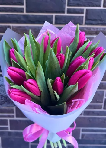 Букет: &laquo;Розовый Рассвет&raquo;  от интернет-магазина цветов в 