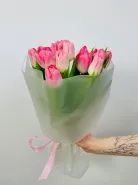 Букет: &laquo;Нежно-розовые Тюльпаны&raquo;