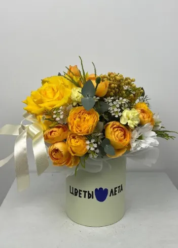 Композиция: &laquo;Медовое утро&raquo; от интернет-магазина цветов в 