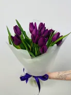 Букет: &laquo;Фиолетовые Тюльпаны&raquo; 
