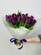 Букет: &laquo;Фиолетовые Тюльпаны&raquo; 