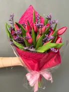 Букет: &laquo;Розовый шелк&raquo;