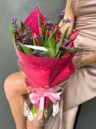 Букет: &laquo;Розовый шелк&raquo;