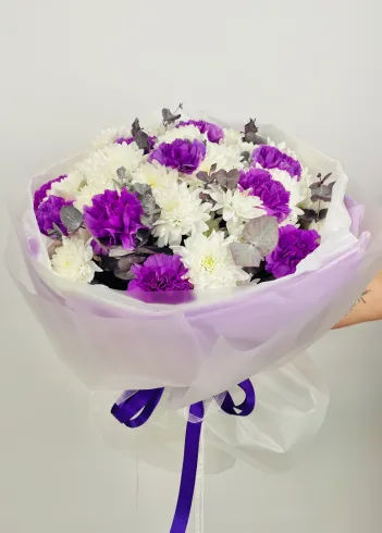 Букет: &laquo;Тайна Лунной Ночи&raquo; от интернет-магазина цветов в 