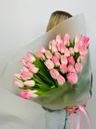 Букет: &laquo;Нежно-розовые Тюльпаны 51&raquo;